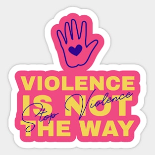 domestic violence awareness Sticker